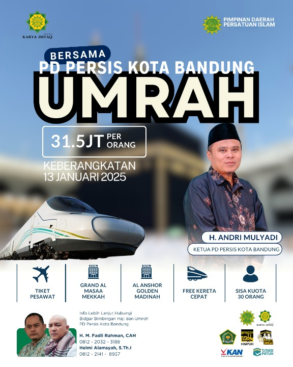 Umroh Bersama PD PERSIS Provinsi Bengkulu